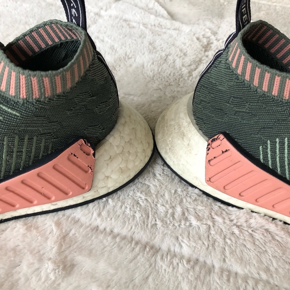 Adidas NMD CS2 Primeknit Trace Green Sneakers - Picture 4 of 8